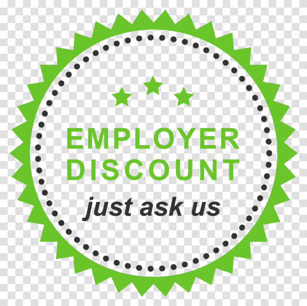 Seal For Best Employee Of The Year, Label, Sticker, Green Transparent Png