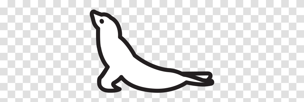 Seal Free Icon Of Selman Icons Animal Figure, Bird, Silhouette, Amphibian, Wildlife Transparent Png