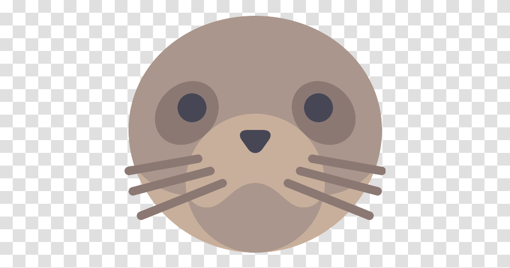 Seal Icon Seals, Disk, Sea Life, Animal, Head Transparent Png