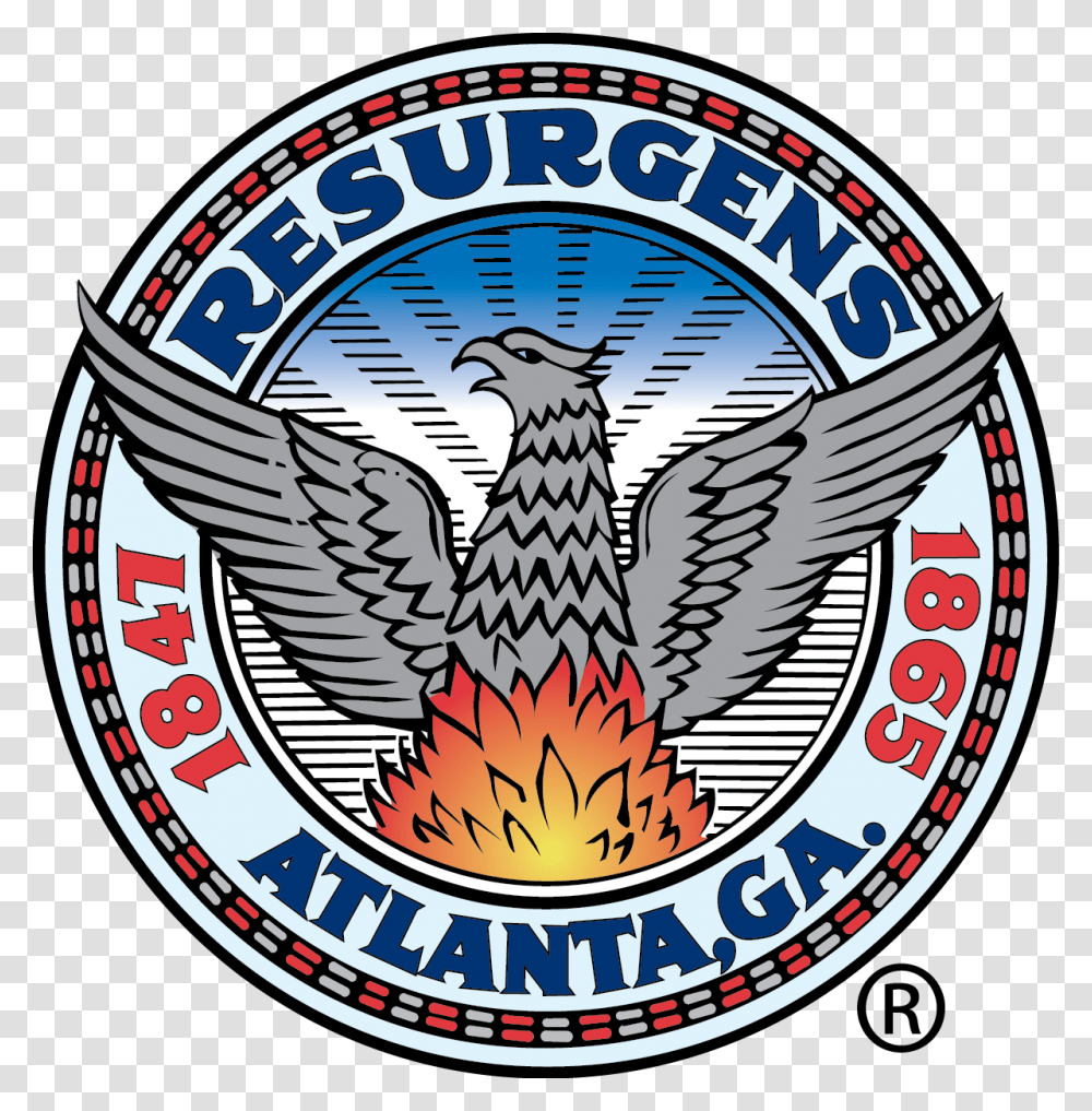 Seal Of Atlanta, Logo, Trademark, Emblem Transparent Png