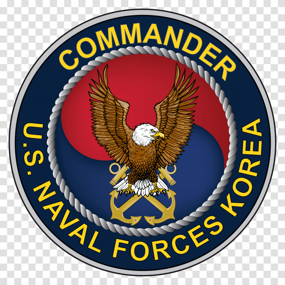 Seal Of Commander U Commander Naval Forces Korea, Logo, Trademark, Emblem Transparent Png
