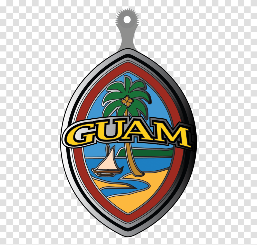 Seal Of Guam, Logo, Trademark, Beverage Transparent Png