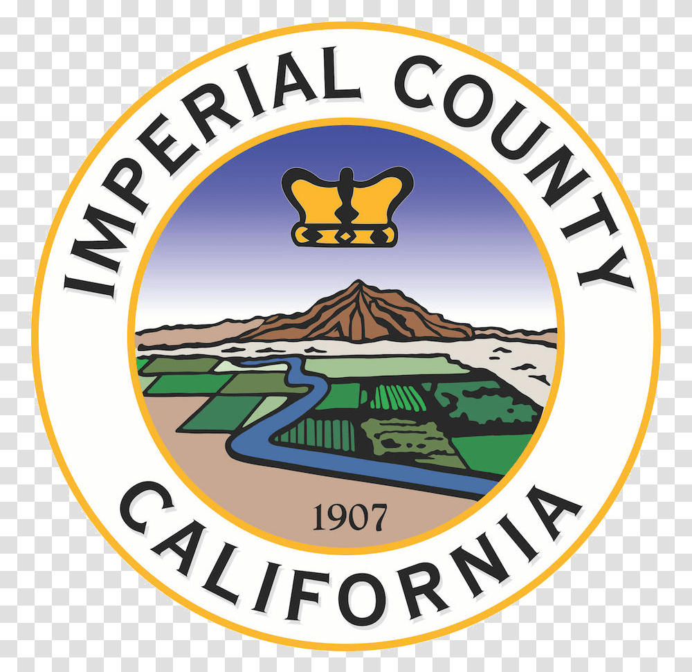 Seal Of Imperial County California Imperial County California Seal, Label, Logo Transparent Png