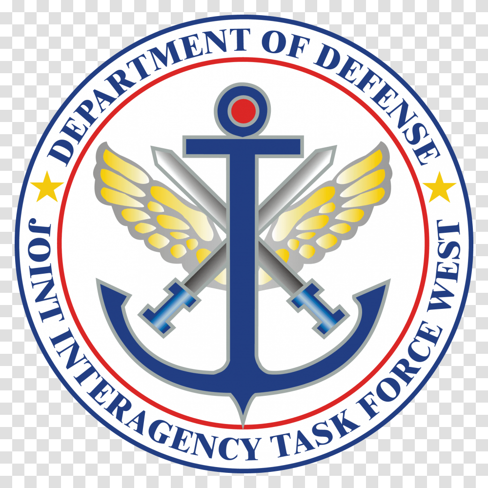 Seal Of Joint Interagency Task Force West Jiatf W, Emblem, Logo, Trademark Transparent Png