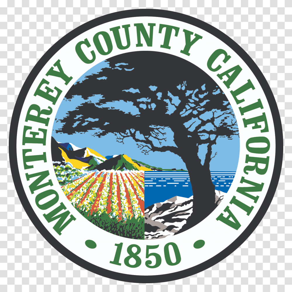 Seal Of Monterey County California Monterey County Health Department Logo, Label, Trademark Transparent Png