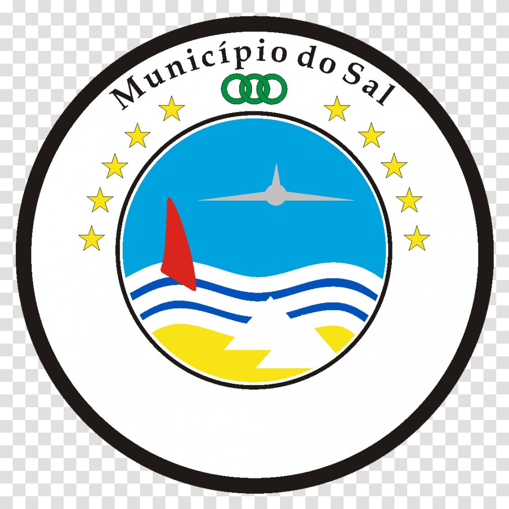 Seal Of Sal Cape Verde Circle, Logo, Symbol, Trademark, Text Transparent Png