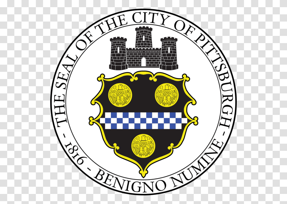 Seal Of The City Of Pittsburgh, Logo, Trademark, Emblem Transparent Png