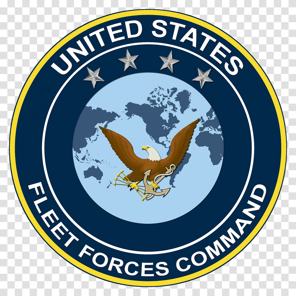 Seal Of The Commander Of The United States Fleet Forces Us Fleet Forces, Logo, Animal, Badge Transparent Png