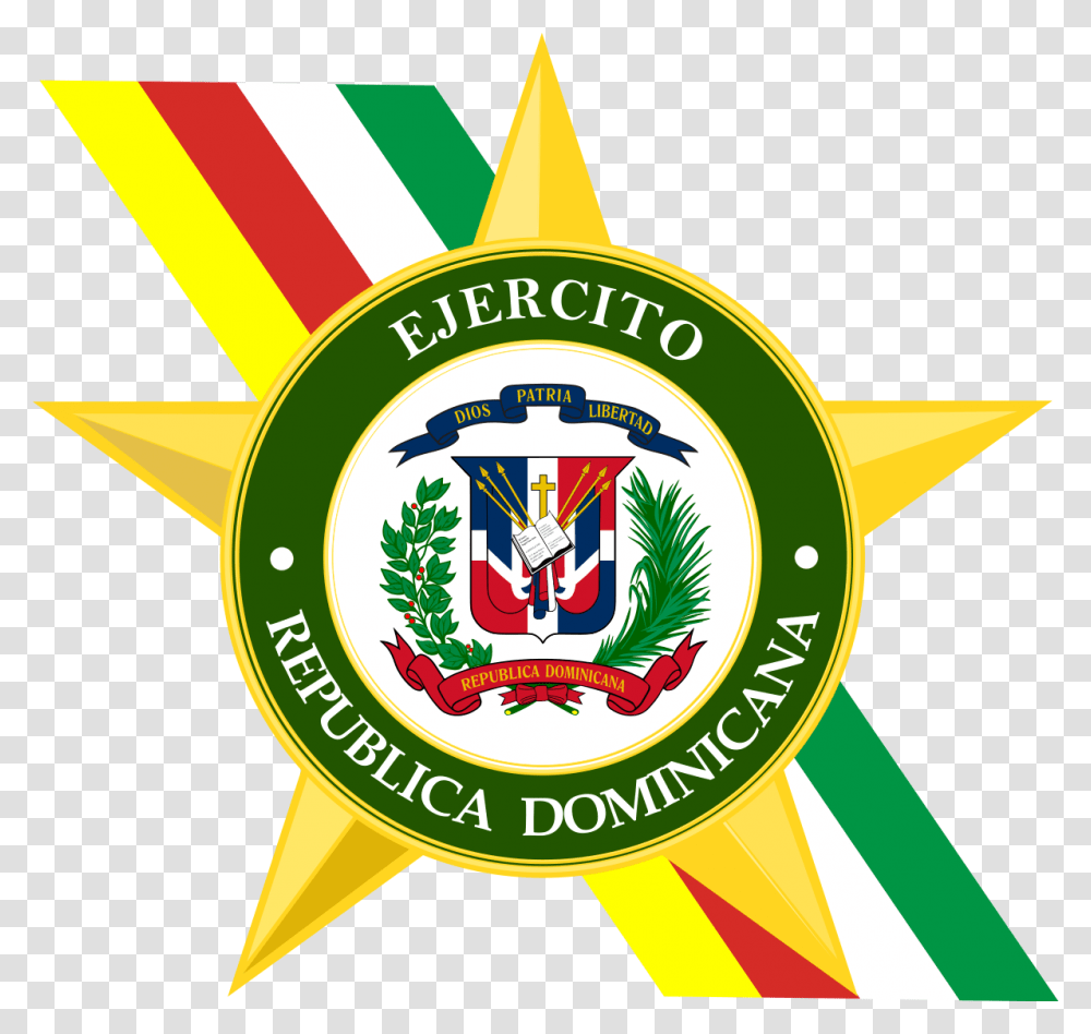Seal Of The Dominican Army Ejercito Dominicano, Logo, Trademark, Emblem Transparent Png