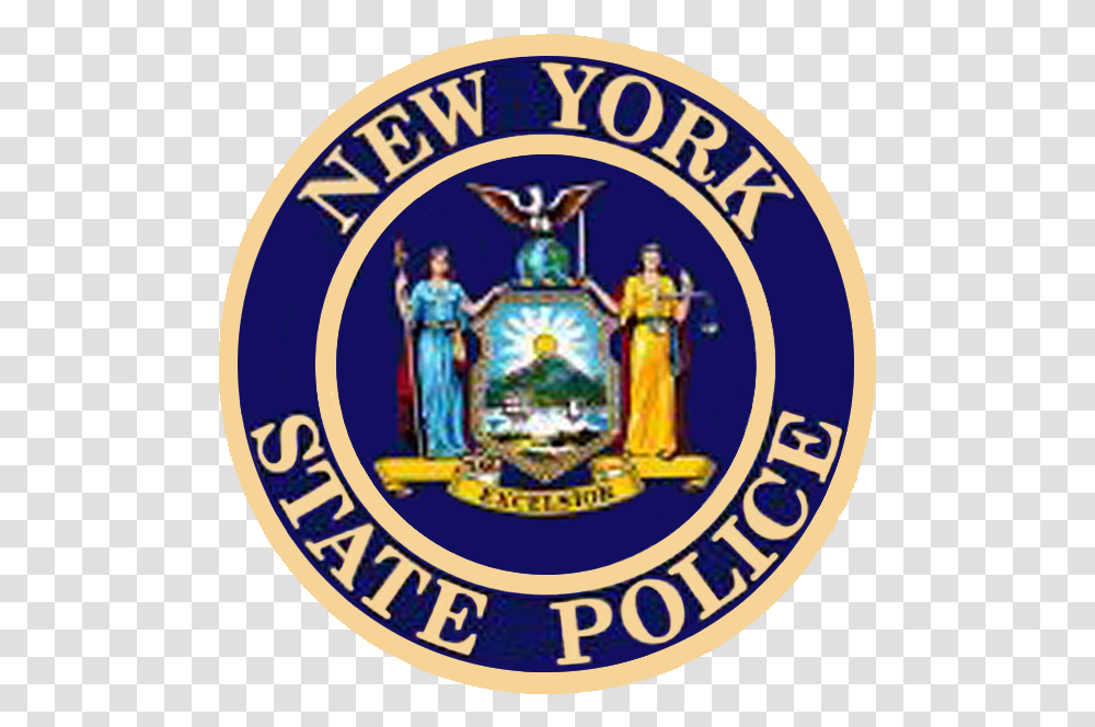 Seal Of The New York State Police New York State Police, Logo, Symbol, Trademark, Person Transparent Png