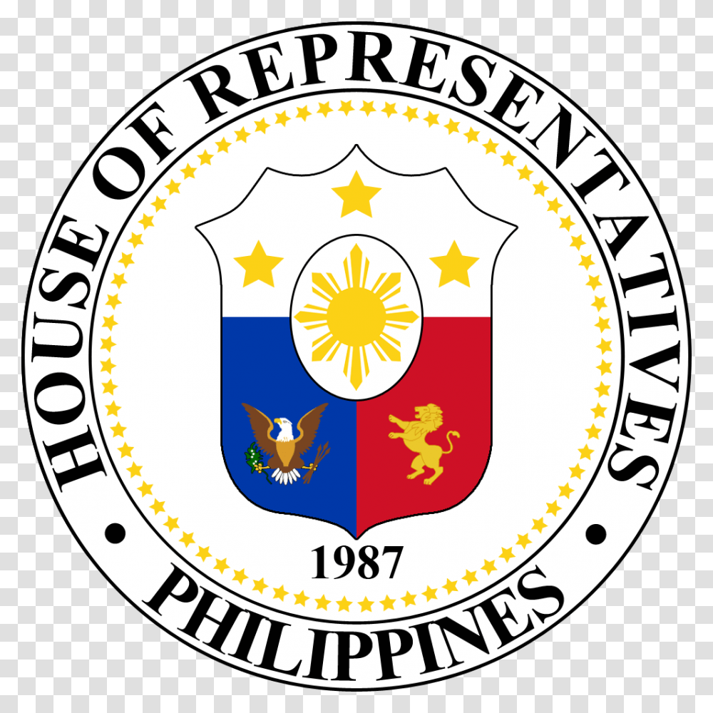Seal Of The Philippine House Of Representatives Pre, Logo, Trademark, Emblem Transparent Png