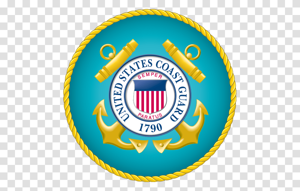 Seal Of The United States Coast Guard, Logo, Trademark, Badge Transparent Png
