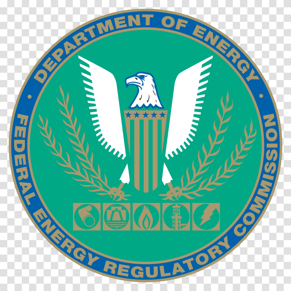 Seal Of The United States Federal Energy Regulatory Federal Energy Regulatory Commission, Logo, Trademark, Emblem Transparent Png