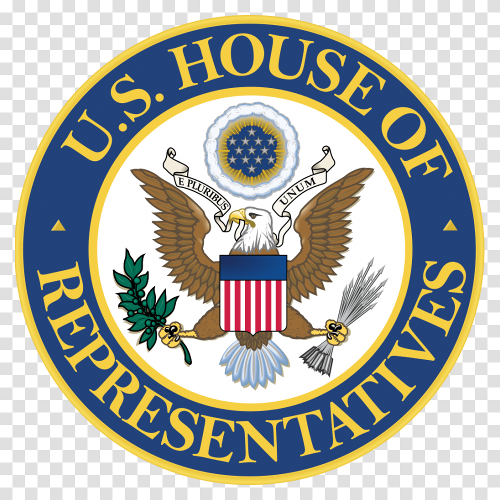 Seal Of The United States House Of Representatives, Logo, Trademark, Bird Transparent Png