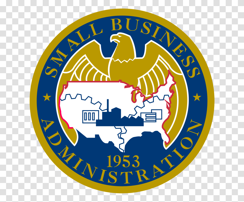 Seal Of The United States Small Business Administration, Logo, Trademark, Badge Transparent Png