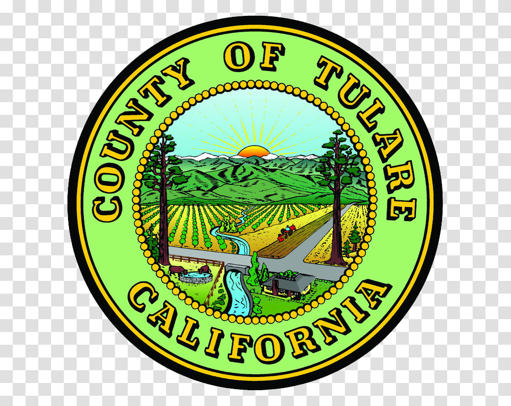 Seal Of Tulare County California Mass Gov, Logo, Trademark, Badge Transparent Png