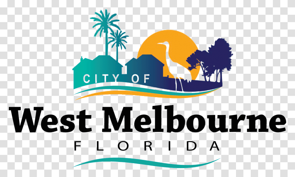 Seal Of West Melbournec Florida City Of West Melbourne, Bird, Poster Transparent Png
