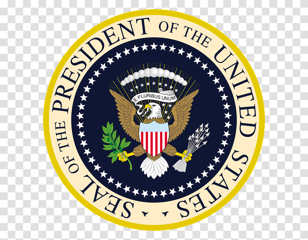 Seal President Of The United States Official Crest, Logo, Trademark, Rug Transparent Png