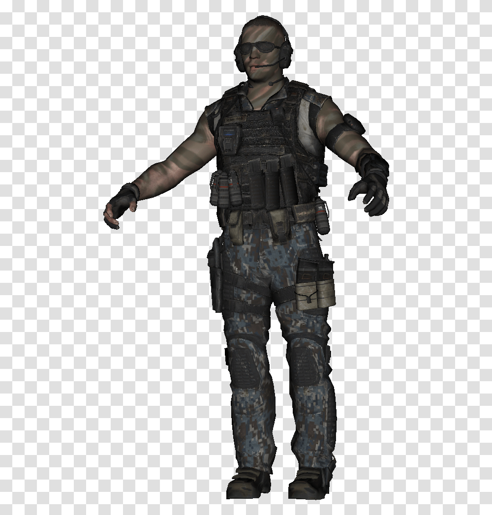 Seal Team Six Smg Model Boii Call Of Duty Black Ops 2 Navy Seals, Person, Human, Counter Strike, Astronaut Transparent Png