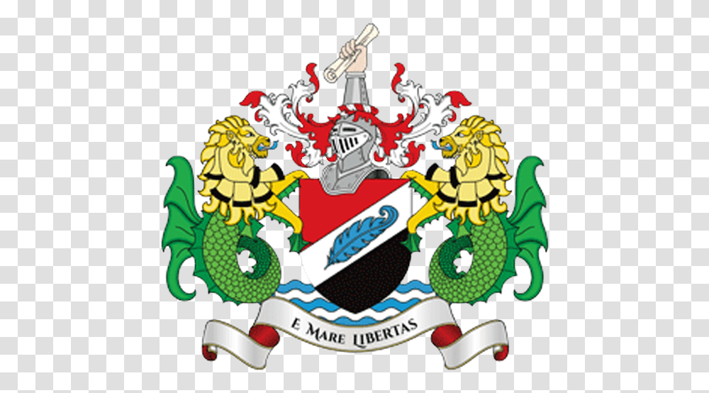 Sealand Coat Of Arms Dunans Castle Coat Of Arms, Dragon, Crowd, Doodle, Drawing Transparent Png
