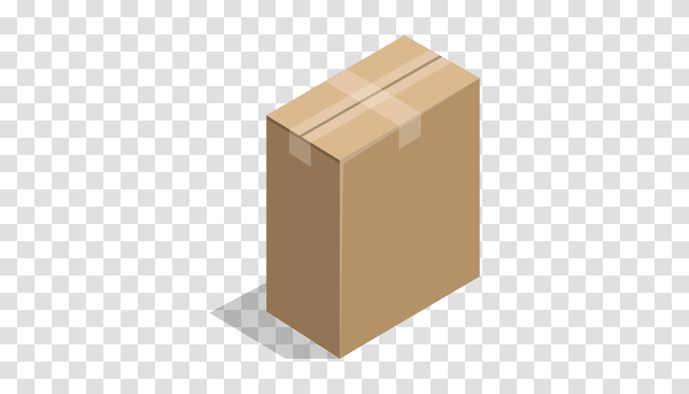 Sealed Wide Cardboard Box, Mailbox, Letterbox, Carton, Package Delivery Transparent Png