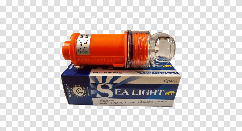 Sealight Strobe Light Fishing International Supplies Cylinder, Wristwatch, Torch, Medication Transparent Png