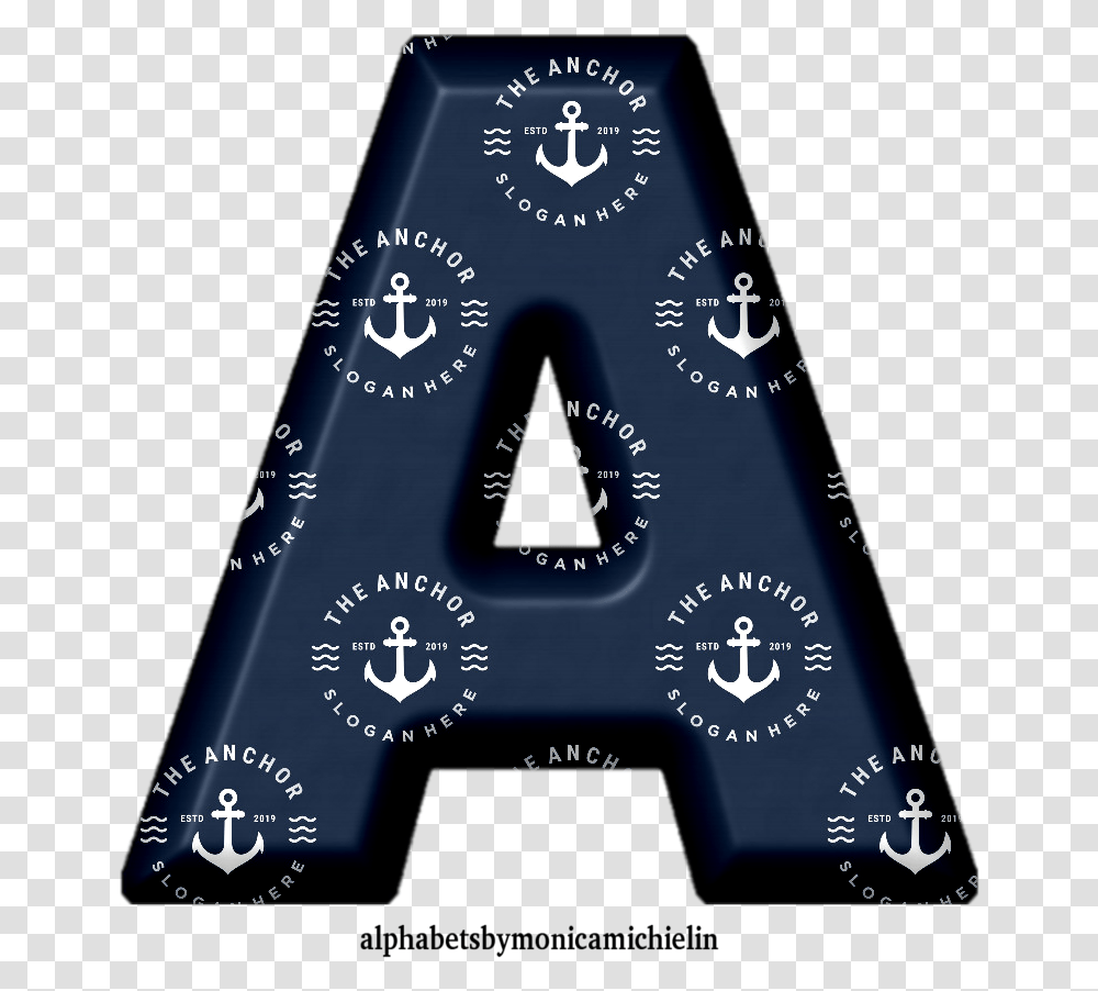 Seamless Blue Marine Anchor Nautical Dot, Triangle, Tower, Architecture, Building Transparent Png
