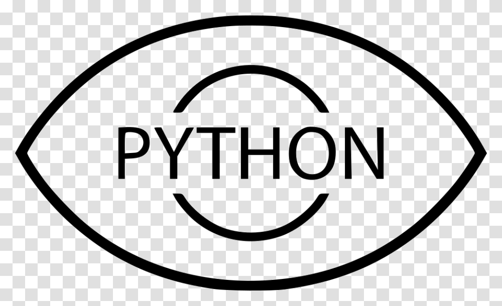 Search Eye Python Programming Circle, Oval, Label, Logo Transparent Png