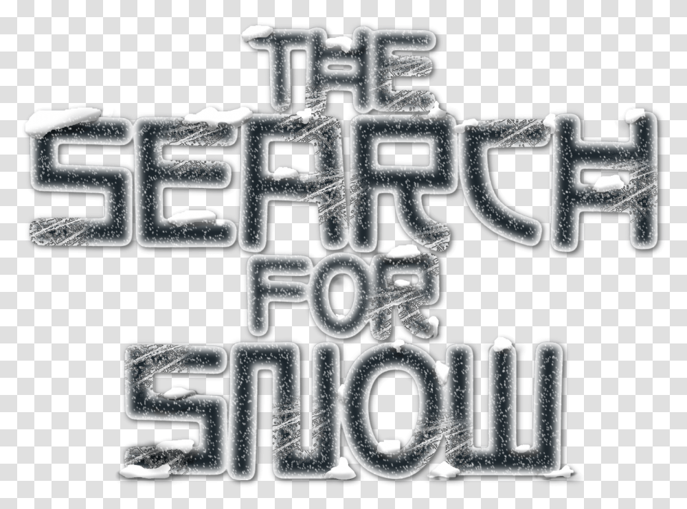 Search For Snow Illustration, Alphabet, Word, Gun Transparent Png