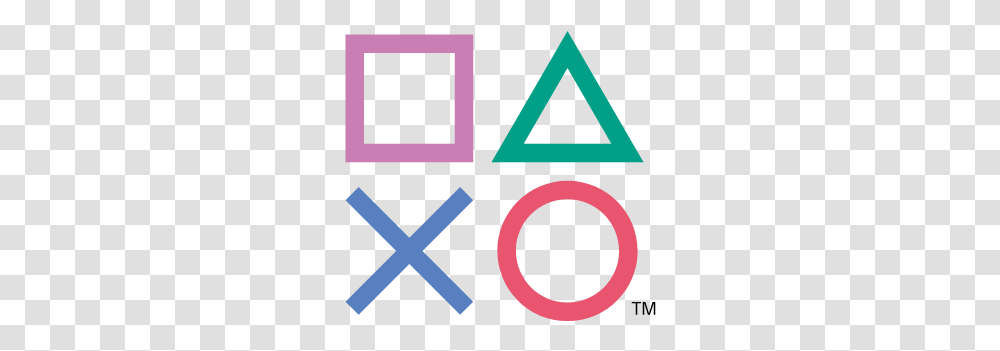 Search For The Shapes A Playstation Celebration Game Playstation Shapes Logo, Symbol, Trademark, Triangle, Text Transparent Png