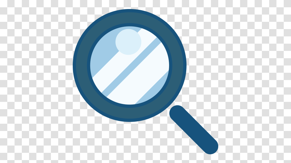 Search Icon Circle, Magnifying, Tape Transparent Png