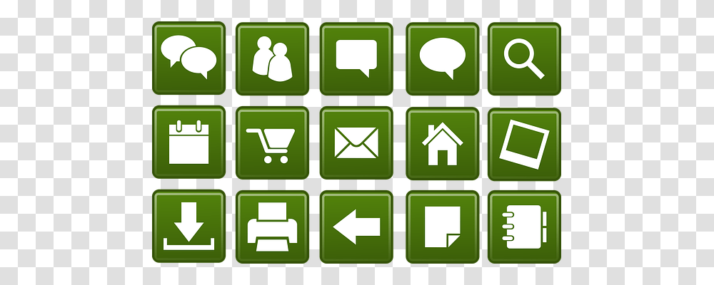 Search, Icon, Green, Recycling Symbol Transparent Png
