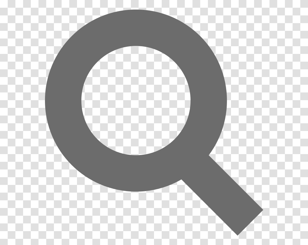 Search Icon Vector, Magnifying, Alphabet Transparent Png