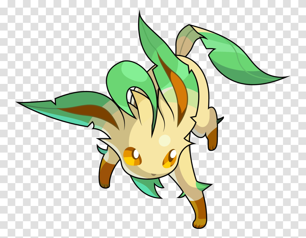 Search Leafeon Badass, Graphics, Art, Animal, Plant Transparent Png