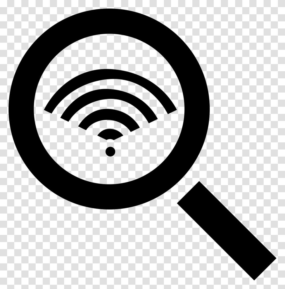Search Signal Interface Symbol Magnifier Code Icon, Magnifying Transparent Png
