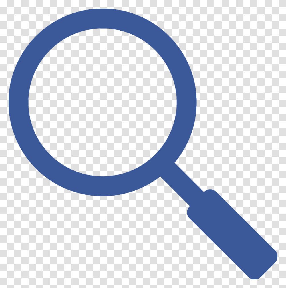 Searchicon Magnifying Glass Icon Blue, Word, Logo Transparent Png