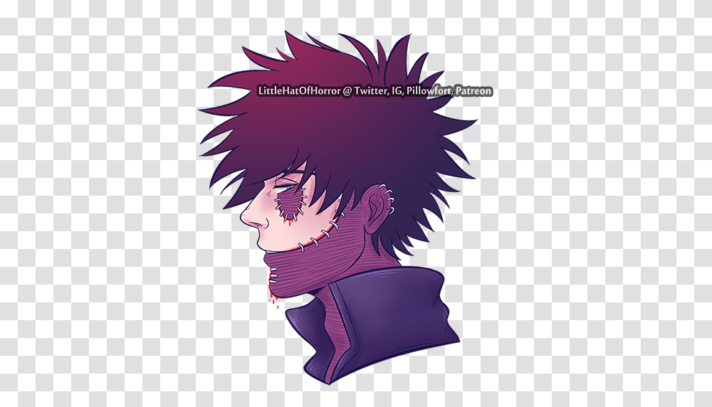 Searching For Mha Dabi Punk Fashion, Comics, Book, Manga, Graphics Transparent Png