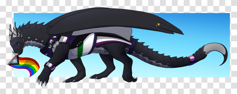 Searching For 'pride Flag' Dragon, Animal, Person, Mammal, Wasp Transparent Png