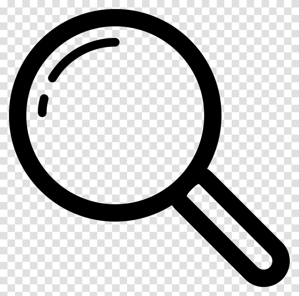 Searching Tool Outline Debugging Icon, Magnifying Transparent Png