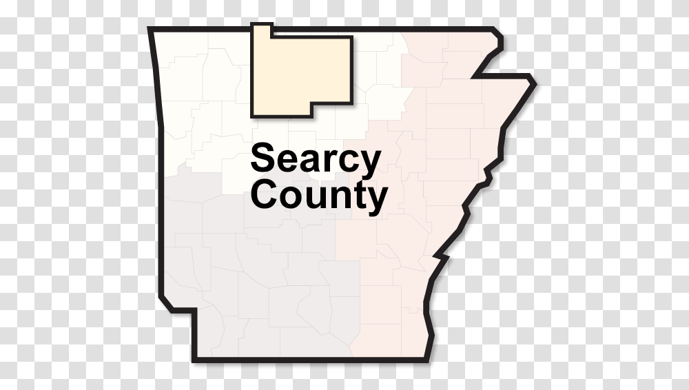 Searcy County Map Arkansas, Plot, Diagram Transparent Png