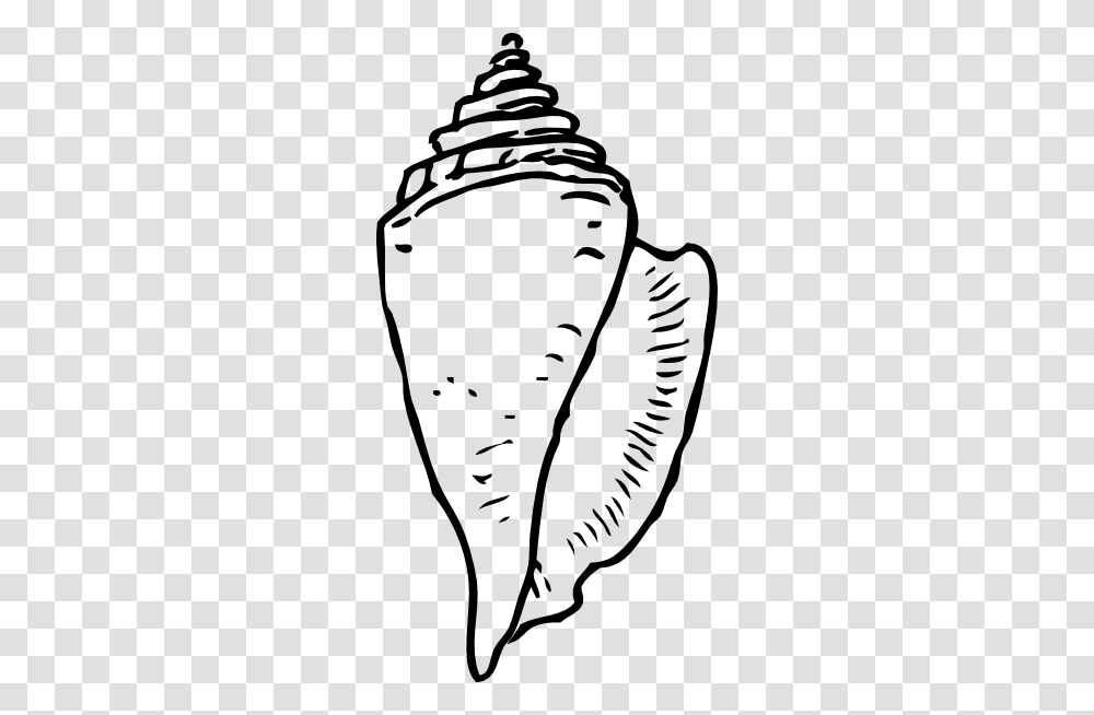 Seashell Black Clip Art, Plant, Vegetable, Food, Produce Transparent Png