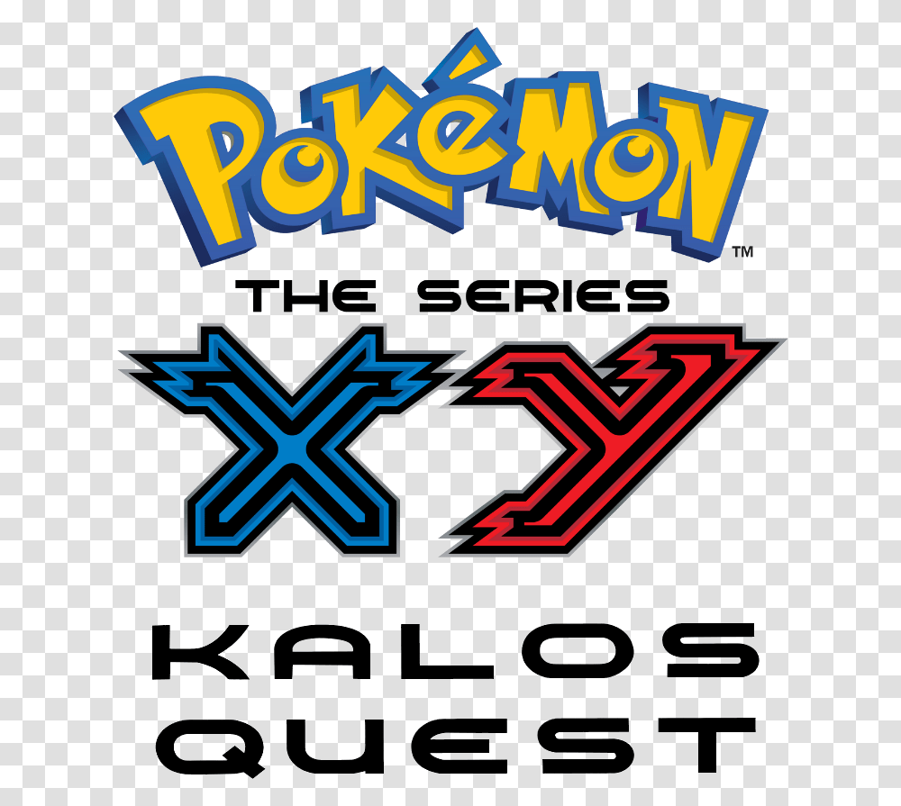 Season 18 Logo Pokemon Xy Kalos Quest Logo, Label, Alphabet Transparent Png