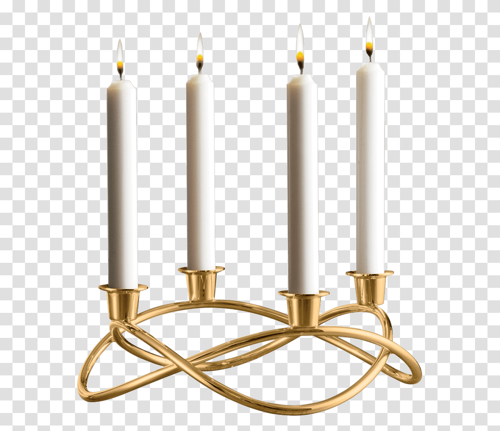 Season Candleholder Wreath Gold Plated Georg Jensen Georg Jensen Aventukrans, Lamp Transparent Png