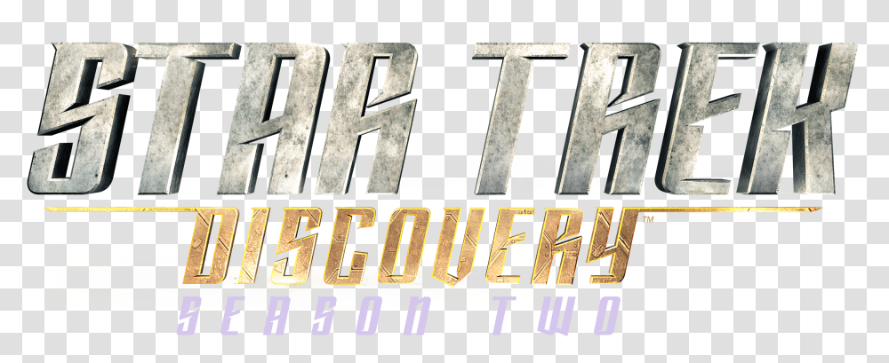 Season Two Arrives Star Trek Discovery Logo Blu Ray Logo, Word, Text, Alphabet, Number Transparent Png