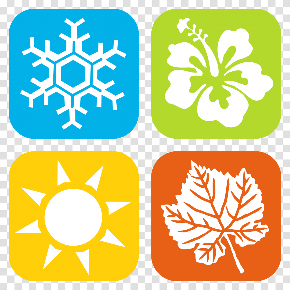 Seasons Icons Transparent Png
