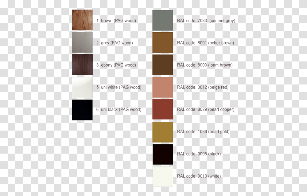Seat And Backrest Metal Frame Wood Ral Code, Palette, Paint Container, Menu Transparent Png