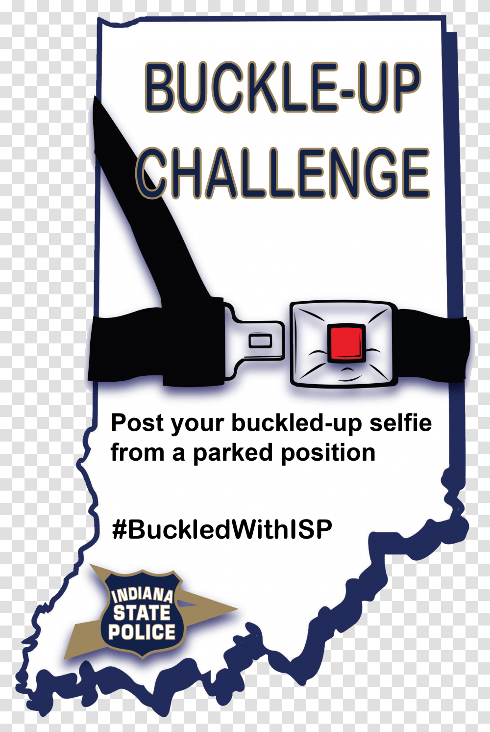 Seat Belt Challenge Indiana State Police, Cushion, Accessories, Label Transparent Png