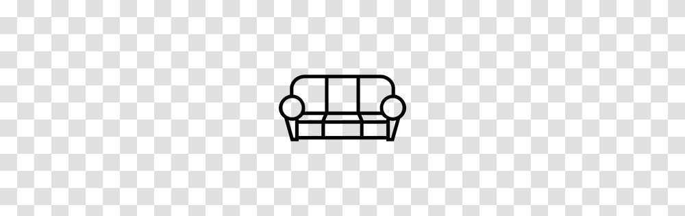 Seat Furniture Sofa Triple Living Room Icon, Gray, World Of Warcraft Transparent Png