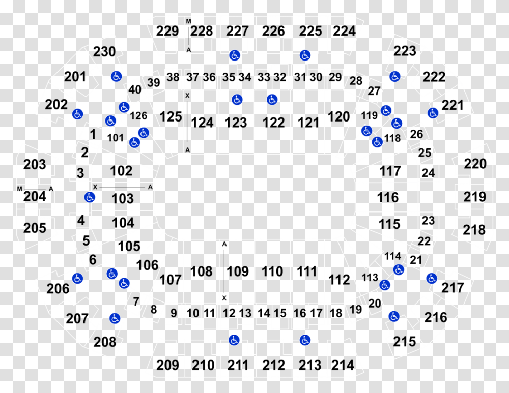 Seat Number Save Mart Center Seating Chart Download Seating Chart Save Mart Center Section, Building, Arena, Chess, Game Transparent Png