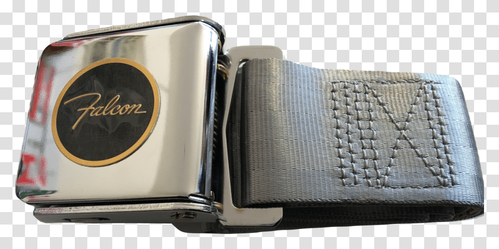 Seatbelt Light Powder Blue With Falcon Logo Wallet, Electronics, Camera, Symbol, Trademark Transparent Png